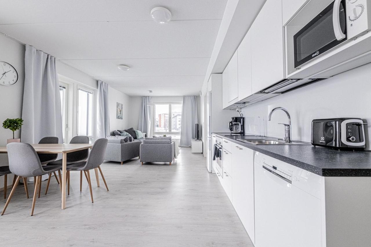 Apartment Sleepwell Rauha With Private Sauna And Parking 图尔库 外观 照片
