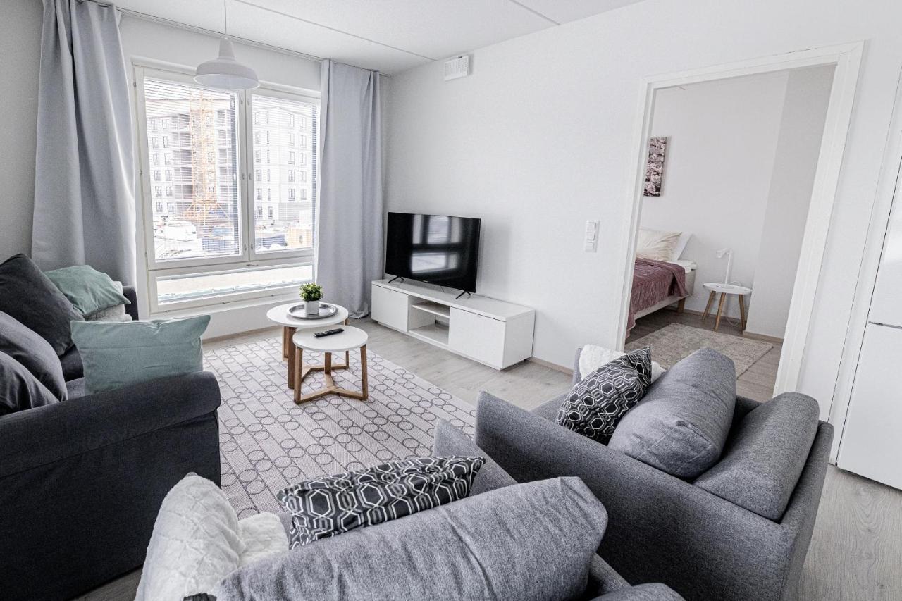 Apartment Sleepwell Rauha With Private Sauna And Parking 图尔库 外观 照片